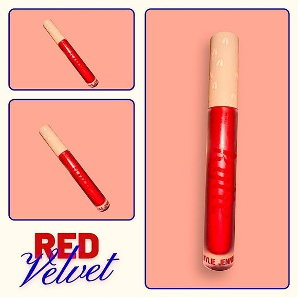 Kylie Cosmetics RED VELVET Liquid Lipstick from The Holiday Collection Vault 💋 - Picture 6 of 7